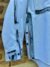 Load image into Gallery viewer, POPLIN ABSTRACT PAINTED SIDE
